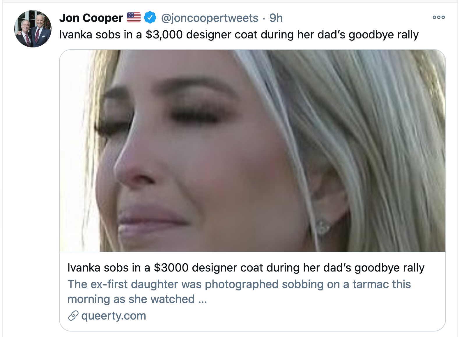 "Ivanka sobs ina $3,000 designer coat at dad's farewell rally".png